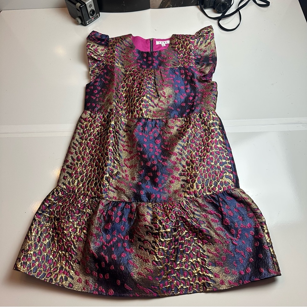 Thml Multicolor Ruffle Dress - image 1